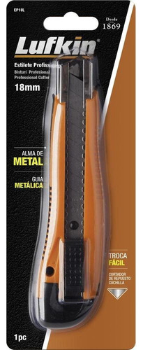Estilete Profissional Largo 18mm - Ep18l Lufkin