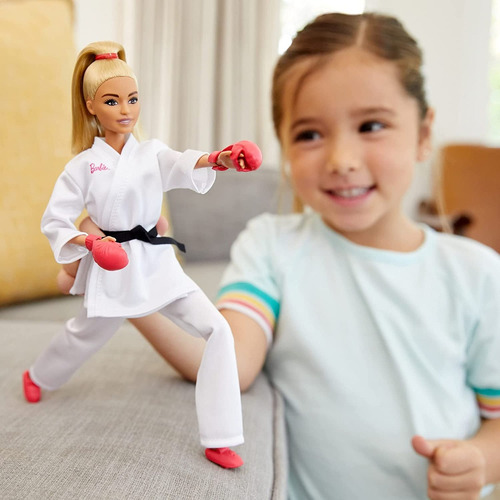 Barbie Olympic Games Tokio2020 Muñeca De Karate Y Accesorios