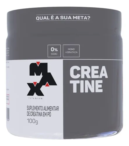Creatina Max Titanium Creatine Monohidratada 100g