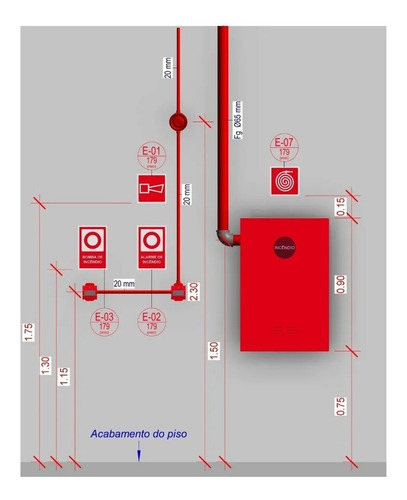 Imagem 2 de 8 de Revit Template Ppci Bombeiros + Dynamo + Orientação 2021