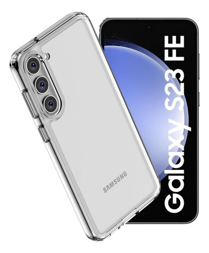 Forro Funda Para Samsung Galaxy S23 Fe Transparente Rigido