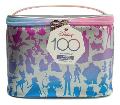 Cosmetiquero Disney Personajes 100 Años De Magia  Platinum