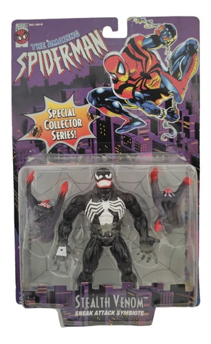 Stealth Venom Spiderman Toy Biz  Vintage