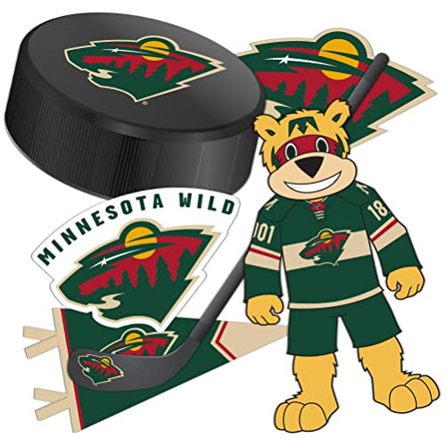 Pegatina Del Equipo Minnesota Wild De Nhl Liga Nacional...