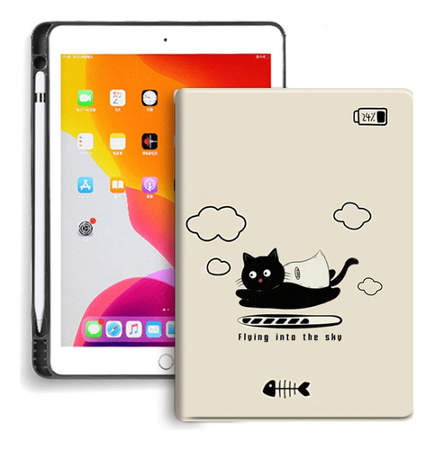 Funda De Silicona For Tablet Flight Cat For 10.6