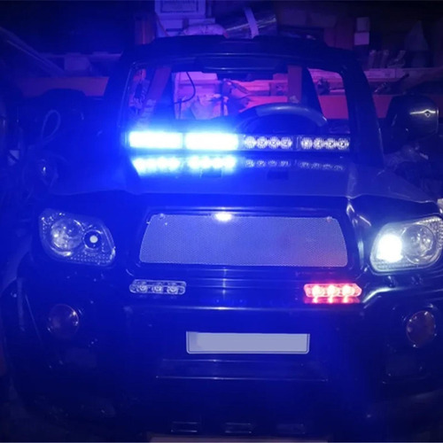 Barra De Luz Estroboscópica Led Luz Blanca Amarilla