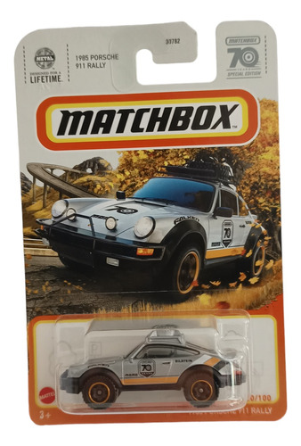 Matchbox 1985 Porsche 911 Rally (mlc02)