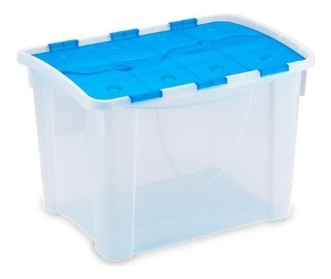 Caja Plástica Organizadora Multiuso 52 Litros Manaplas