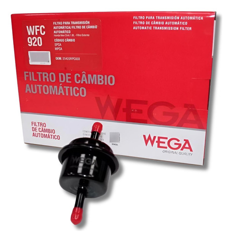 Filtro Externo Câmbio Automatico Wfc920 - Consulte Aplicação