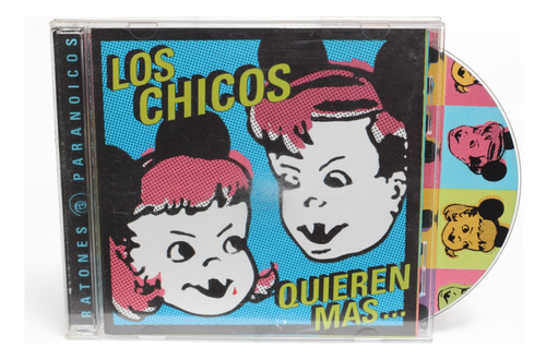 Cd Ratones Paranoicos Los Chicos Quieren Más 2001