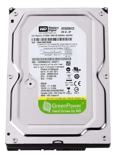 Disco duro interno Western Digital WD AV-GP WD5000AVCS 500GB verde