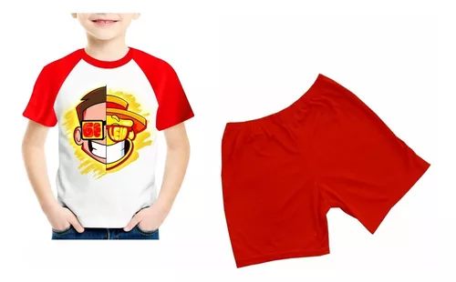 Camisa Camiseta Geleia Gamer r Adulto E Infantil