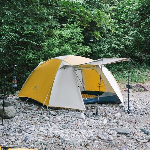 Naturehike Cloud Creek 3 Personas - Carpa Camping Amarilla