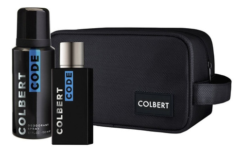 Neceser Colbert Code Edt Con Vaporizador 60ml + Deo 150ml Volumen de la unidad 60 mL