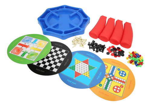 Juego De Mesa 8 En 1 Para Niños, Portátil, De Viaje, Educati