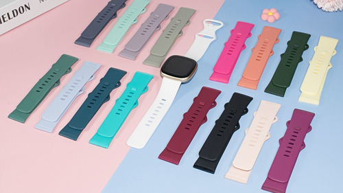 Imagen 7 de 7 de 17 Paquete Compatible Con Fitbit Versa 3 Bandas Fitbit ...
