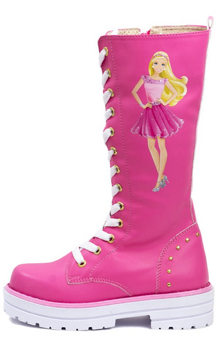 Bota Larga Barbie Rosa