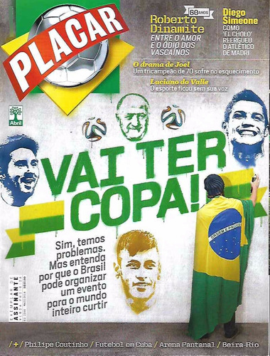 Revista Placar Nº 1390 Maio De 2014 Vai Ter Copa