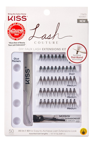 Pestañas Diy Faux Extensiones- Kit