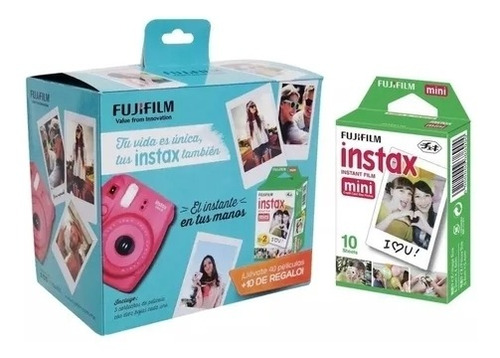 Fujifilm Instax Mini 20 Hojas De Papel De Película De Color