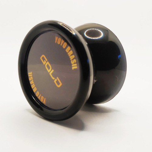 Imagem 2 de 2 de Ioio Profissional De Rolamento Gold Yoyo Brasil +5cordas Top