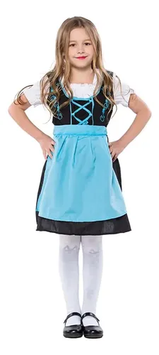 Yolsun Disfraz De Lederhosen Para Niños, Juego De Rol Para El Oktoberfest Para Niños, Vestidos Alemanes Bávaros De Halloween Para Juego De Roles (XS