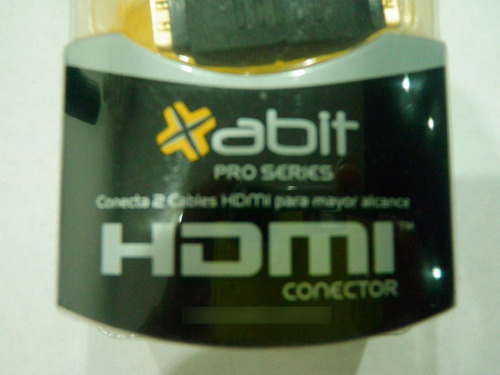 Imagen 1 de 6 de Conector Hdmi Abit Pro Series Hembra Hembra