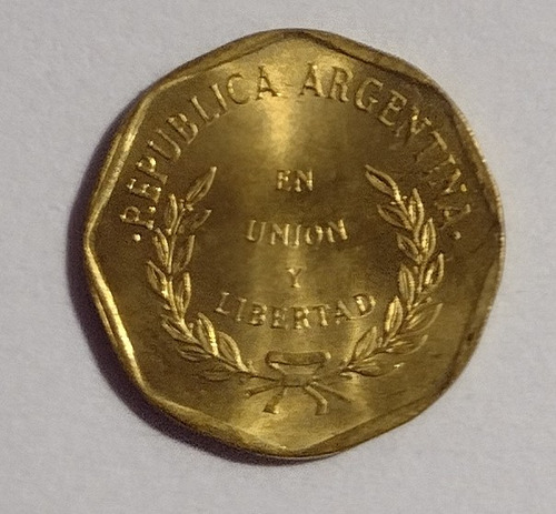 Moneda De Un Centavo De Argentina Año 1992 Excelente Estado 