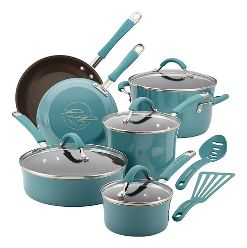 Juego De Utensilios De Cocina Rachel Ray, 12 Piezas Hg