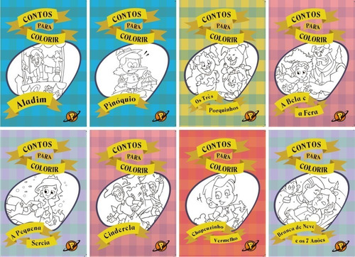 50 Livros De Colorir Temas Variados Atacado Tamanho Maior