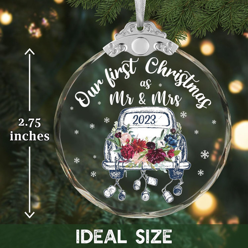 Nuestro Primer Ornament De Navidad De Navidad 2023, Nuestra
