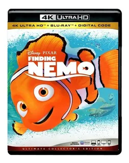 Buscando A Nemo Willem Dafoe Pelicula 4k Ultra Hd + Blu-ray