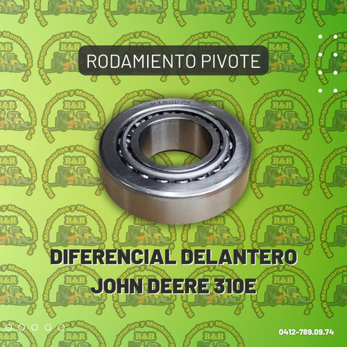 Rodamiento Pivote Diferencial Delantero John Deere 310e