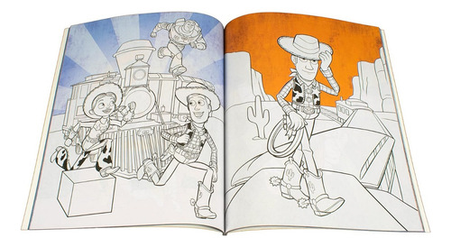 Libro Con Actividades Para Colorear. Disney Toy Story 4