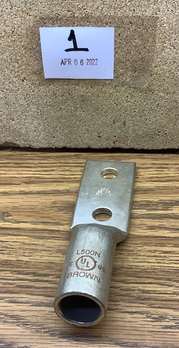 Oec L500n 9810b 500 Mcm Copper Compression Lug 500-1 Ccs