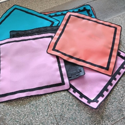 Trampolín Reemplazar Accesorios De Tela De Estera Rosa
