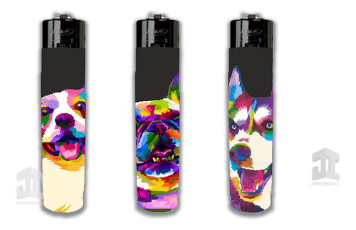 Encendedores Color Dog 24 Und- Distribuidor Oficial Atomic