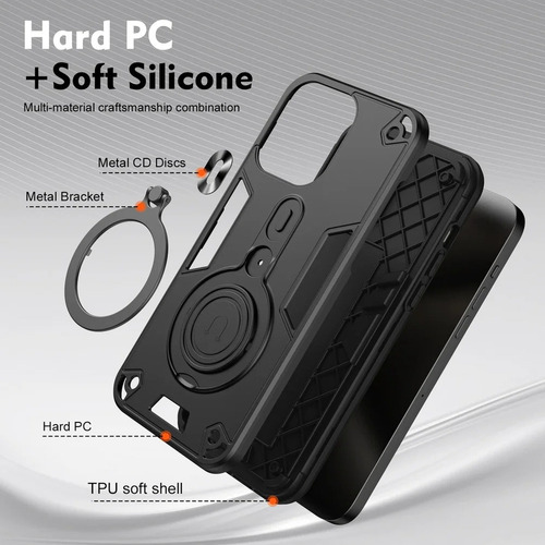 Zt Funda Para Infinix Note 40 Pro Plus Soporte Guerrero