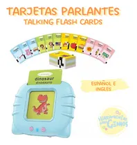 Comprar Tarjetas Educativas Parlantes Español\u002Finglés Juego Didáctico