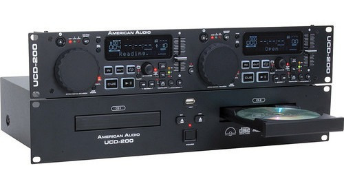 Reproductor Cd Doble Usb Ucd-200 Mkii  American Audio