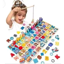 Comprar Tablero Montessori Completo Juego Educativo Didáctico Niños