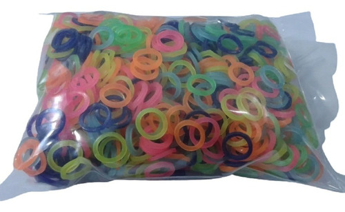 1000 - Elasticos Coloridos  Para Laços