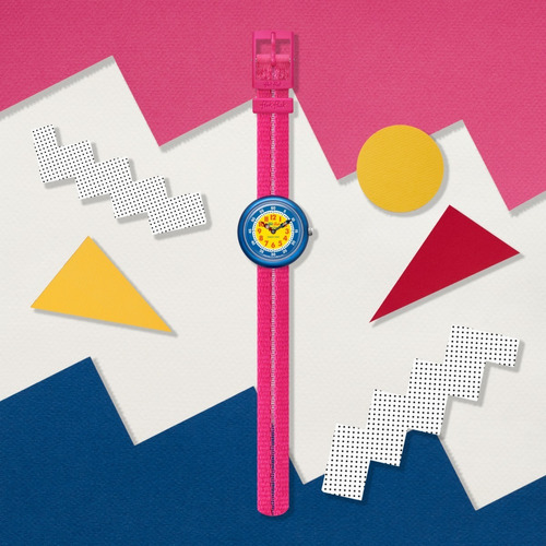 Reloj Flik Flak Retro Pink Para Niños Zfbnp190