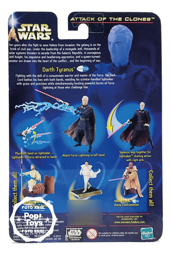 Hasbro - Star Wars - Saga - Darth Tyranus - Geonosian Escape