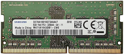 Memória Ram Color Verde  8gb 1 Samsung M471a1k43db1-cwe