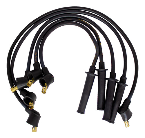 Jgo Cables Bujía Elite Para Volkswagen Caribe 1.8l 4cil 1975