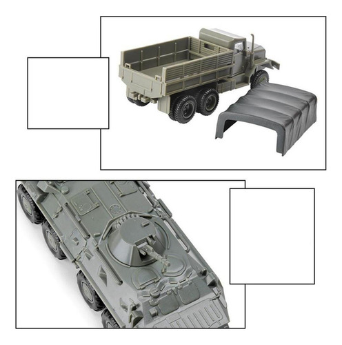 2x 1/72 Transportador De Personal M35 Camión Y -80 Modelo