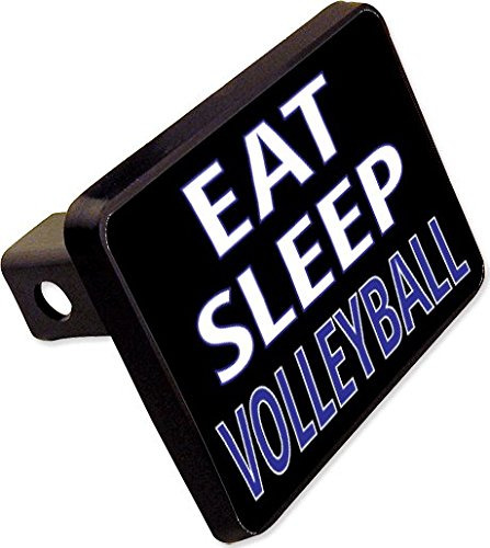 Eat Sleep Voleibol Enganche Remolque Cubierta Plug Divertida