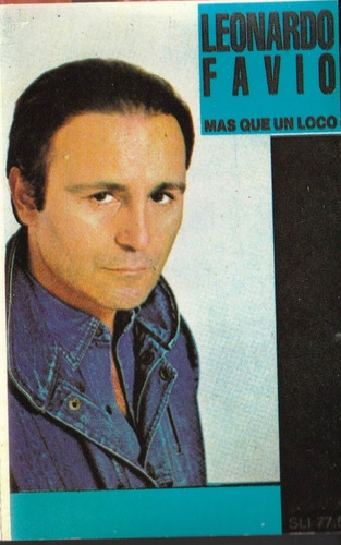 Leonardo Favio - Mas Que Un Loco (1989) Cassette Ex