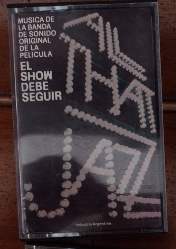 Cassette Casete All That Jazz Banda Sonora Película Original